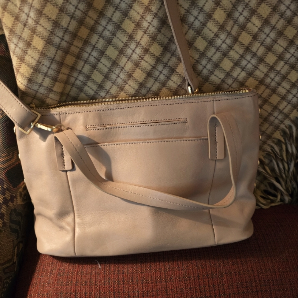 Hammitt Mushroom Beige Shoulder Bag, 8 In. X  12In X 5 In. Never Been Used.